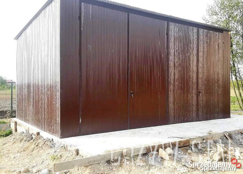 GrzywStal Garaż Blaszany 8x65 Wiata Hala Magazyn podkarpackie Sanok sprzedam