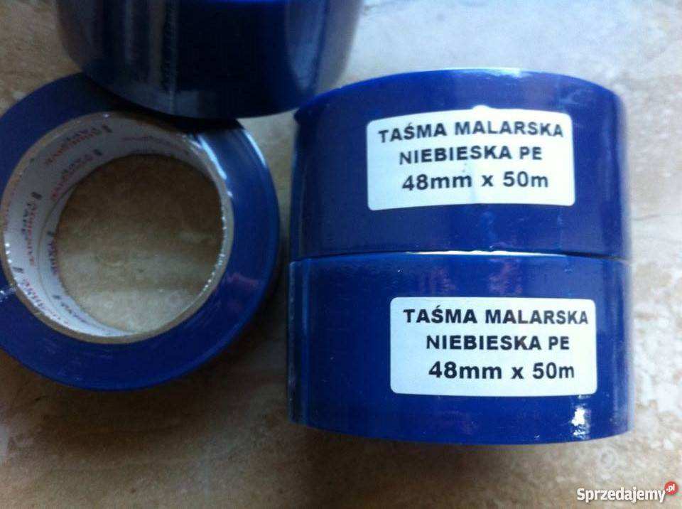 Taśma malarska niebieska PE 48mm50m Warszawa