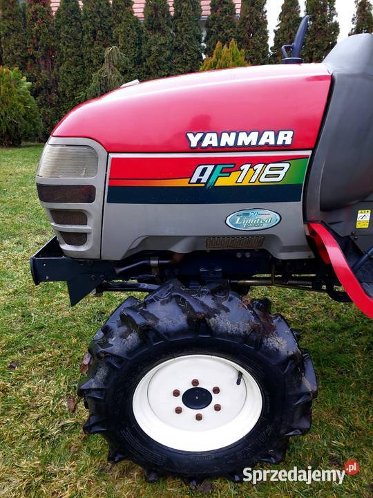 Traktorek Yanmar Af 118 18 4x4 Wspomaganie Głogów