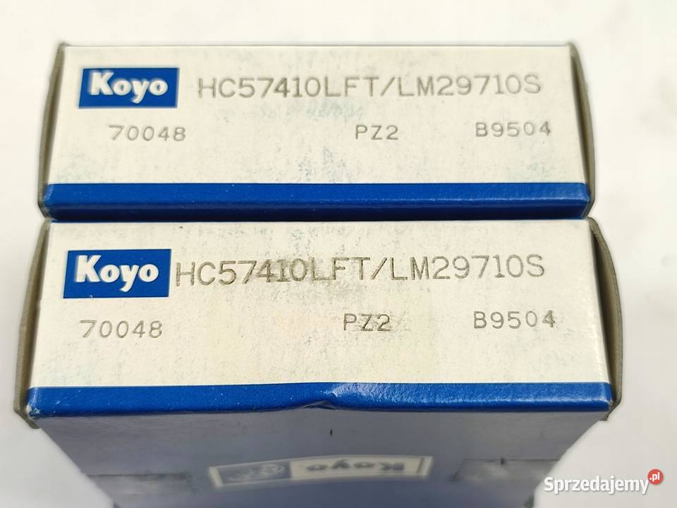 ŁOŻYSKO PIASTY USZCZELNIACZ 2X ZESTAW KOYO