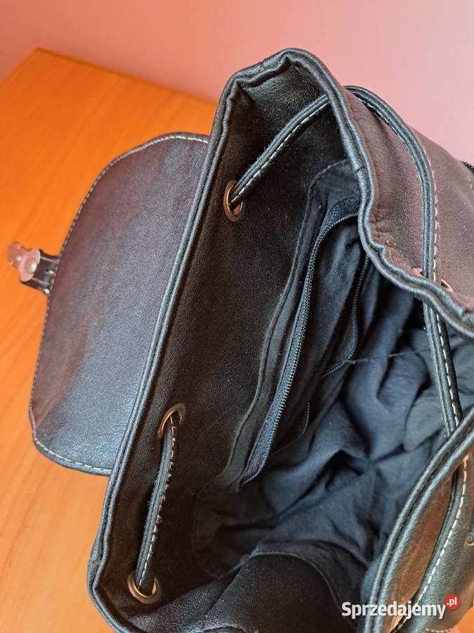 Mały plecak skórzany Brzesko