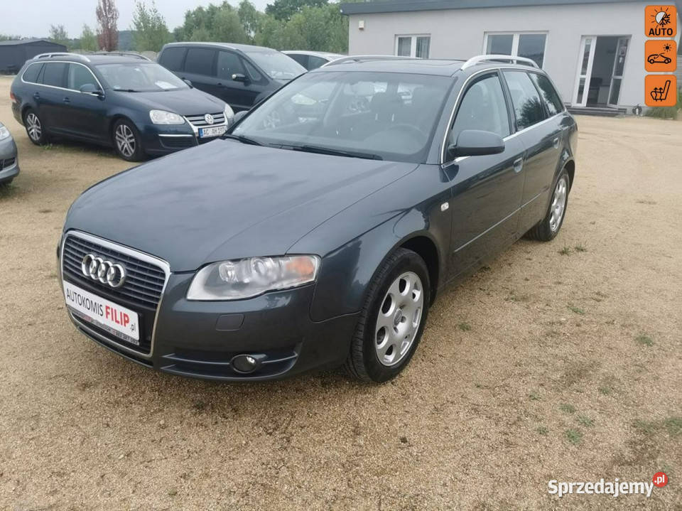 Audi A4 20 130 Klimatronik Automat Parktronik B7 Zarejestrowany w Polsce Strzegom sprzedam