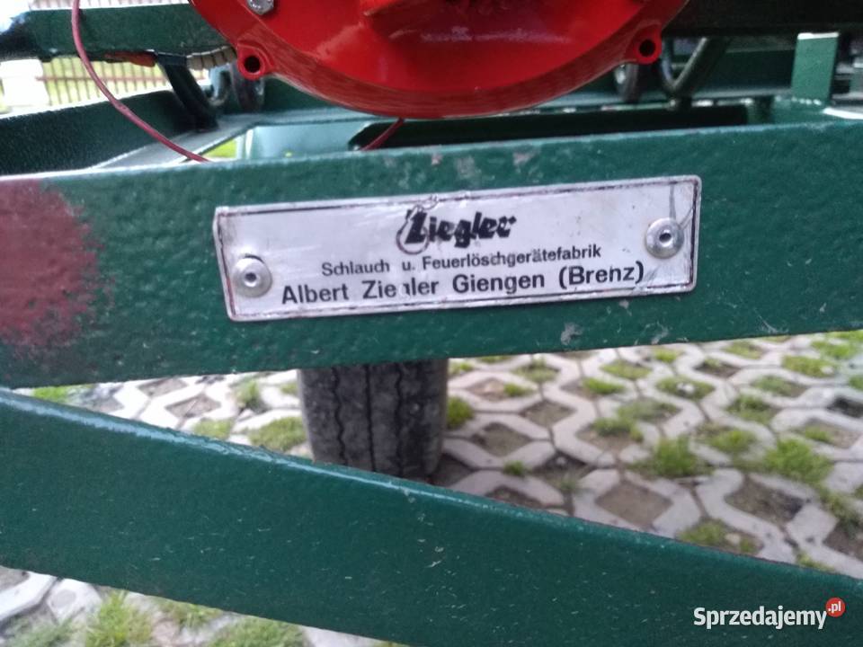 Beczkowóz motopompa Ziegler mini beczkowóz do Chmielnik
