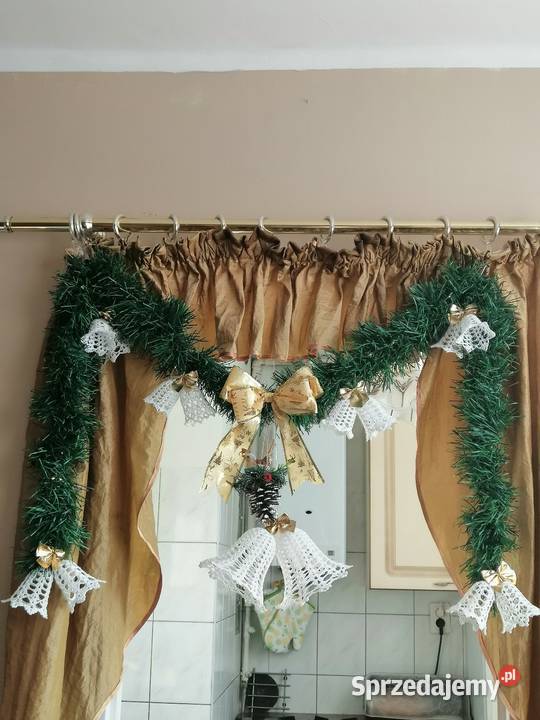 Girlanda świąteczna oświetlona z dzwoneczkami Katowice sprzedam