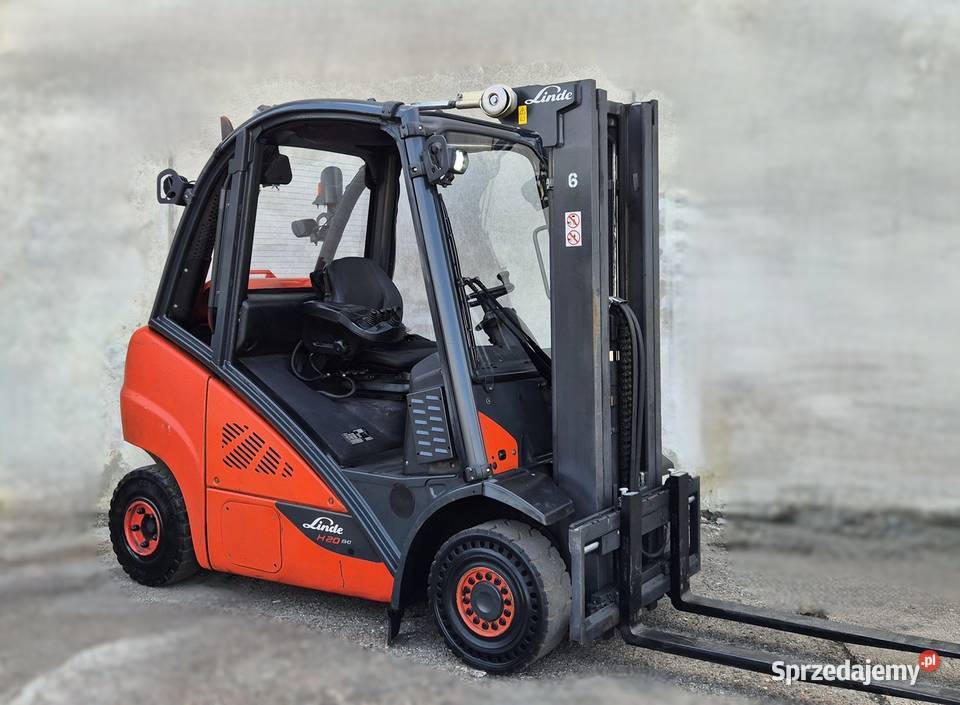 TRIPLEX Wózek widłowy Linde H20600 wolny skok 4 Rybnik sprzedam