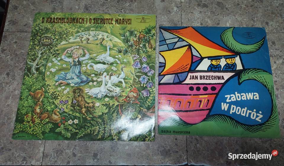 20 Płyty winylowe 2 bajki Sierotka Marysia Tczew