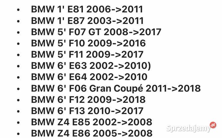 BMW oryginalny emblemat maski zderzaka 82 mm Rzeszów