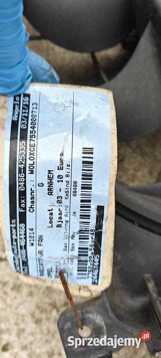 WENTYLATOR WIATRAK KLIMATYZACJI OPEL ZAFIRA B osobowe dolnośląskie Siechnice