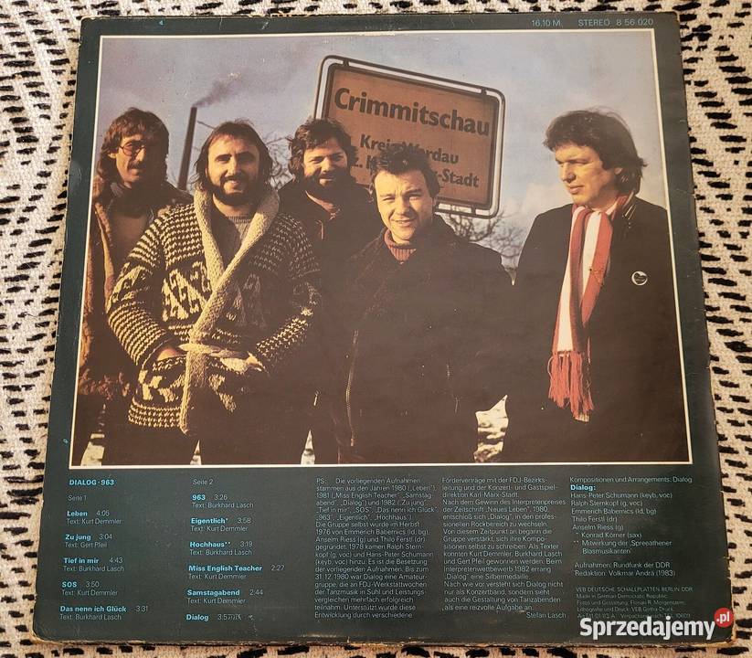 Dialog Dich Zu Haben 1987 plus 963 1983 dwie