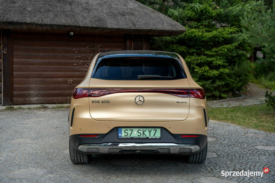 Mercedes EQE 500 SUV 4MATIC 90kWh BEZWYPADKOWY Mercedes-Benz Ropczyce