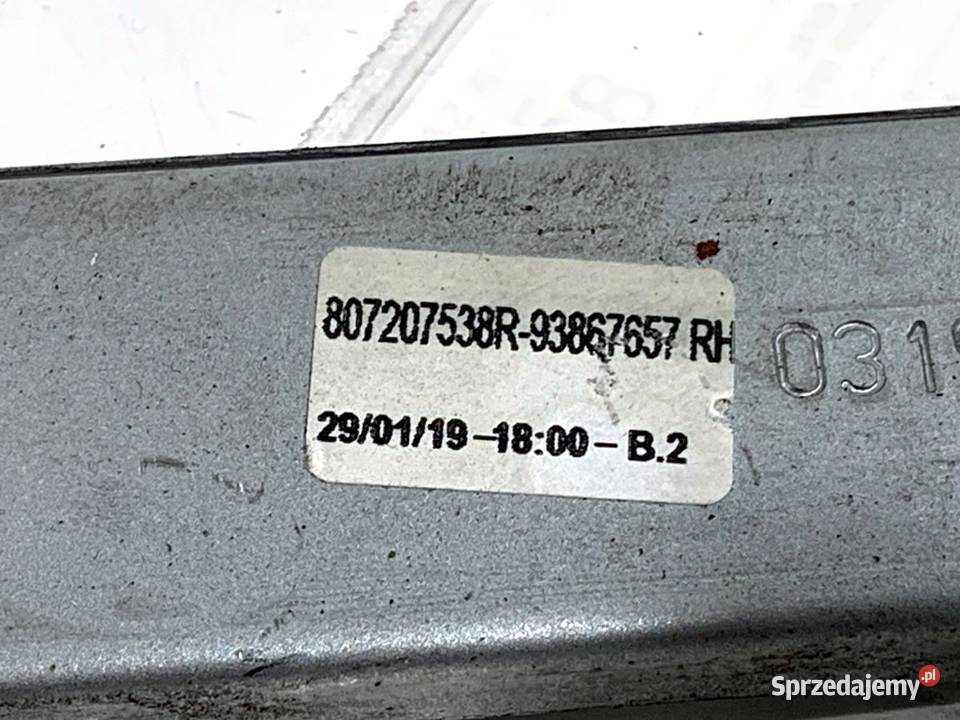 PODNOŚNIK SZYBY PRAWY PRZÓD OPEL VIVARO B podkarpackie