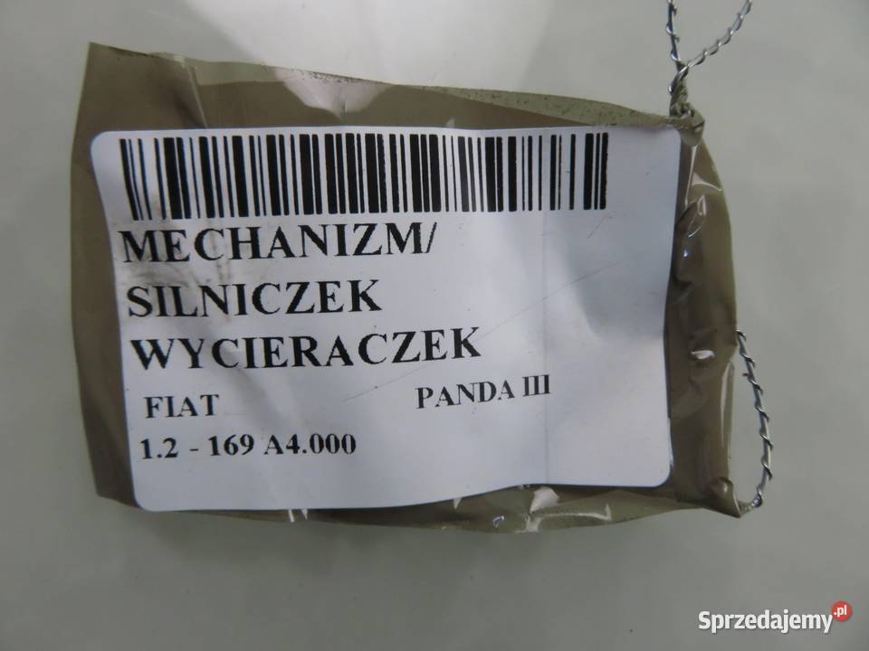 MECHANIZM WYCIERACZEK FIAT PANDA III osobowe