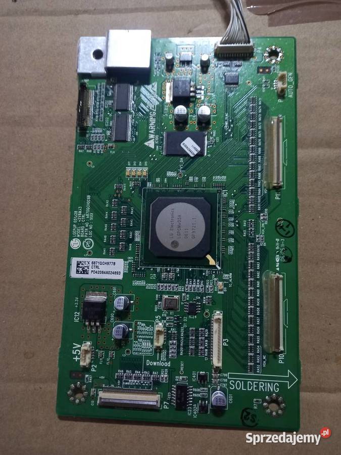 LG 42PC3DVUD LOGIC BOARD 6871QCH977B Części i akcesoria Elbląg