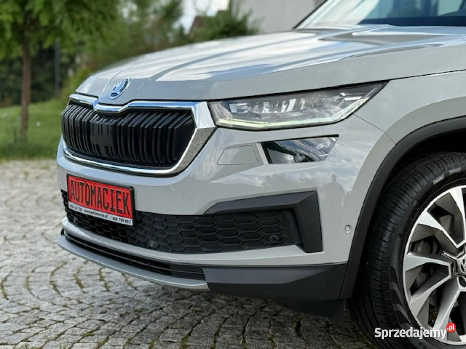 koda Kodiaq KAMERA FULL LED AMBIENTE ELKLAPA TOP klimatyzacja Kamienna Góra