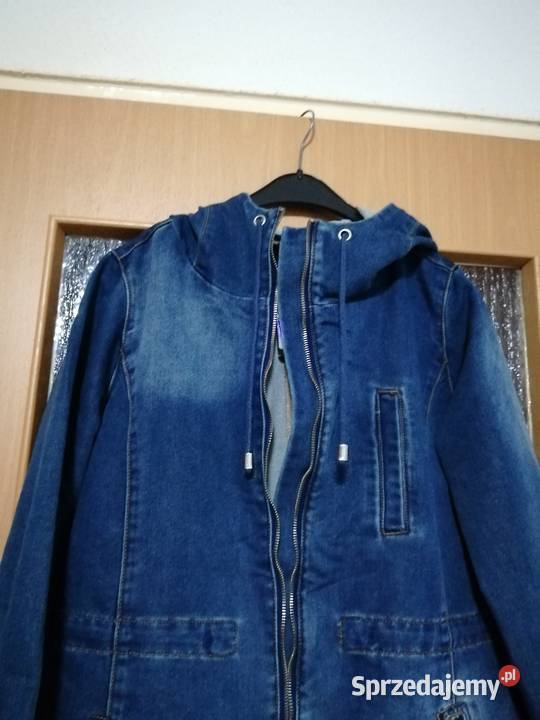 Cropp kurtka jeansowa z kapturem rozmiar XL 80 dolnośląskie Zgorzelec