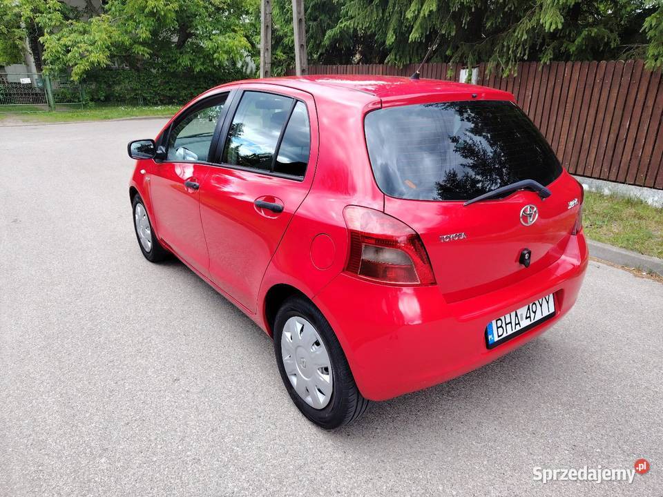 Toyota Yaris 14 D4D Klima 2008r 1400cm3 Hajnówka
