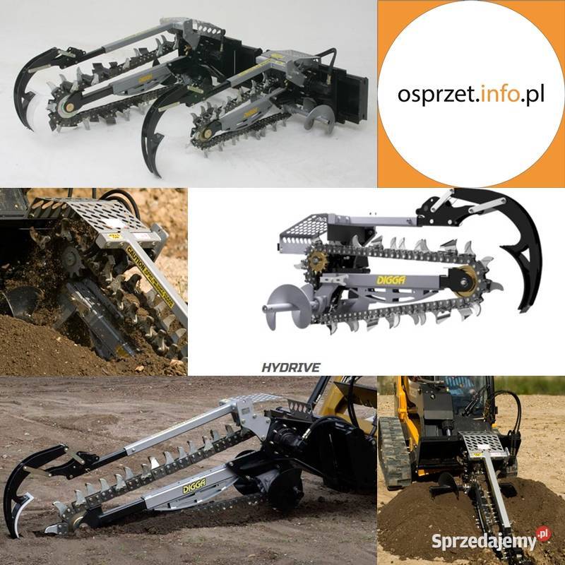 KOPARKA ŁAŃCUCHOWA DIGGA TRENCHER HYDRIVE 1200 Wrocław