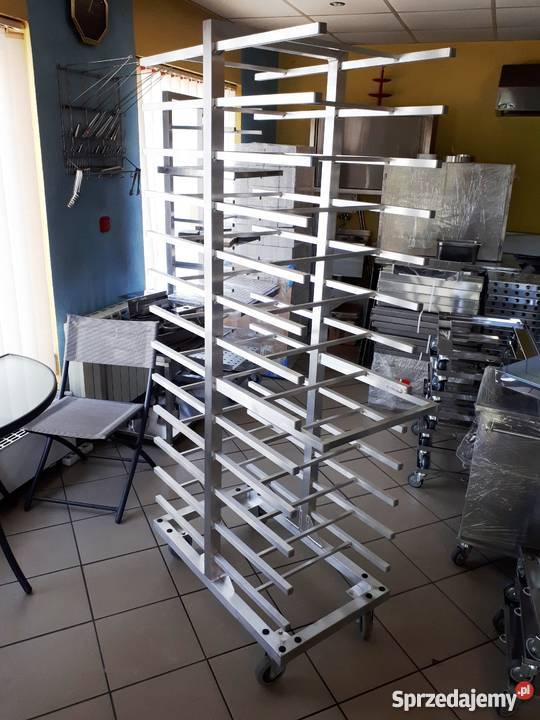 Wózek szpilkowy podwójny aluminiowy Środa Wielkopolska