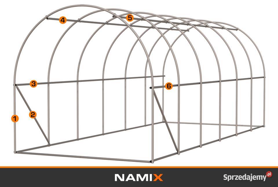 WYPRZEDAŻ Tunel foliowy szklarnia 3x6 m 18m mazowieckie Jabłonna sprzedam