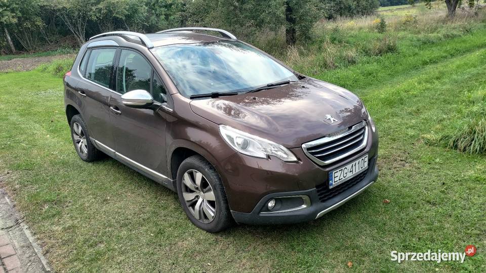Peugeot 2008 16 eHDi 92 Automat Brązowy Metalik