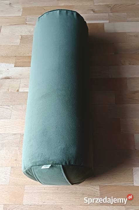 Bolster relaksacyjny wałek z łuską gryki Khaki Kraków