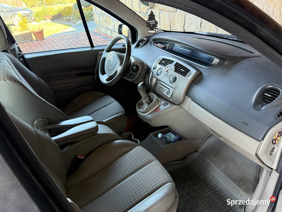 Renault Scenic II 16 2 16 16V LPG sprawny nowe benzyna+LPG Scenic Dobczyce