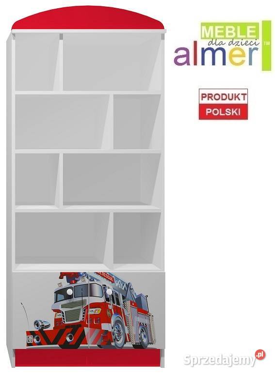 STRAŻ POŻARNA 13 N6 regał dziecięcy 80x40 w190 Oświęcim sprzedam