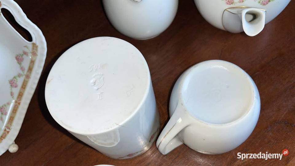 Serwis do herbaty BB Volksted Rudolfstadt Beyer Gdańsk