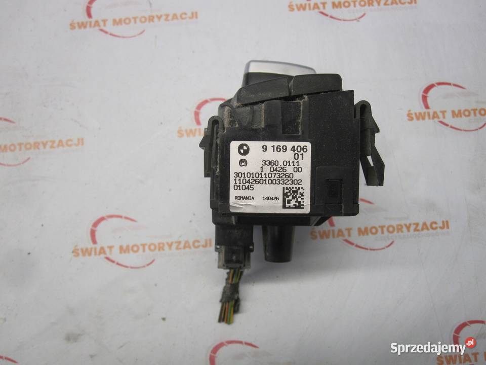 BMW E90 LIFT 10r przełącznik świateł 9169406 osobowe Kielce