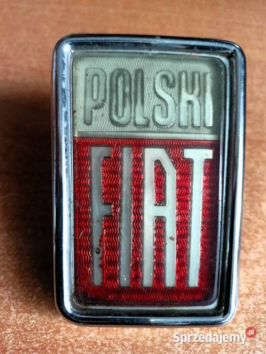 Emblemat POLSKI FIAT Fiat 126p PRL podkarpackie