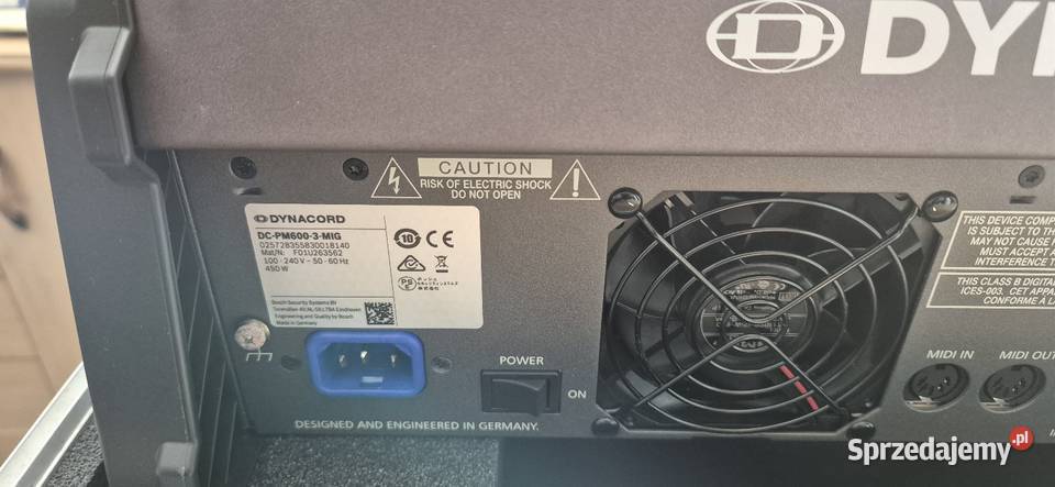 Dynacord PM6003 powermate powermixer Konin