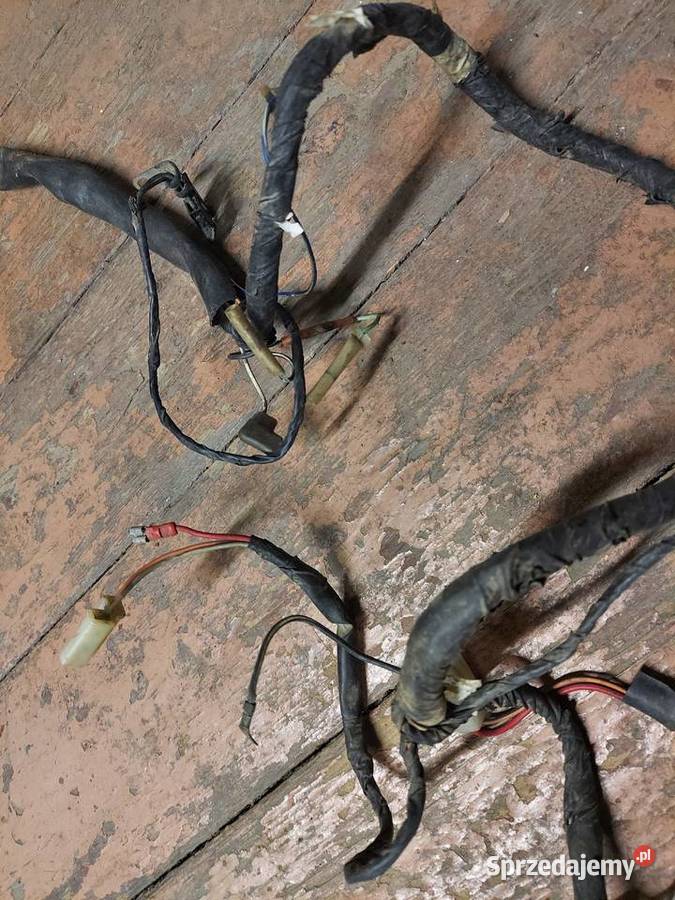 Kawasaki KMX 125 instalacja elektryczna wiązka