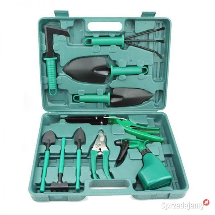 Zestaw ogrodnika narzędzia ogrodowe 10 elementów podlaskie Bielsk Podlaski