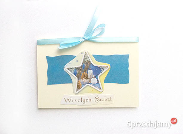 gwiazdka kartka świąteczna Boże Narodzenie i Pozostałe Rzeszów