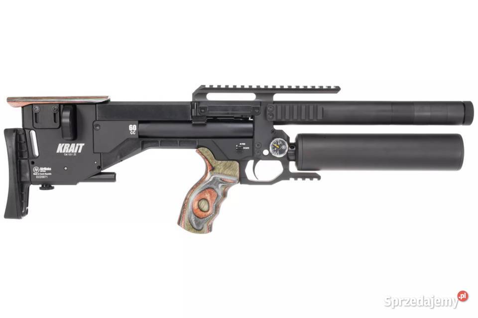 Wiatrówka AirMaks Krait Tube 55mm Forest Lamino Trzcianka