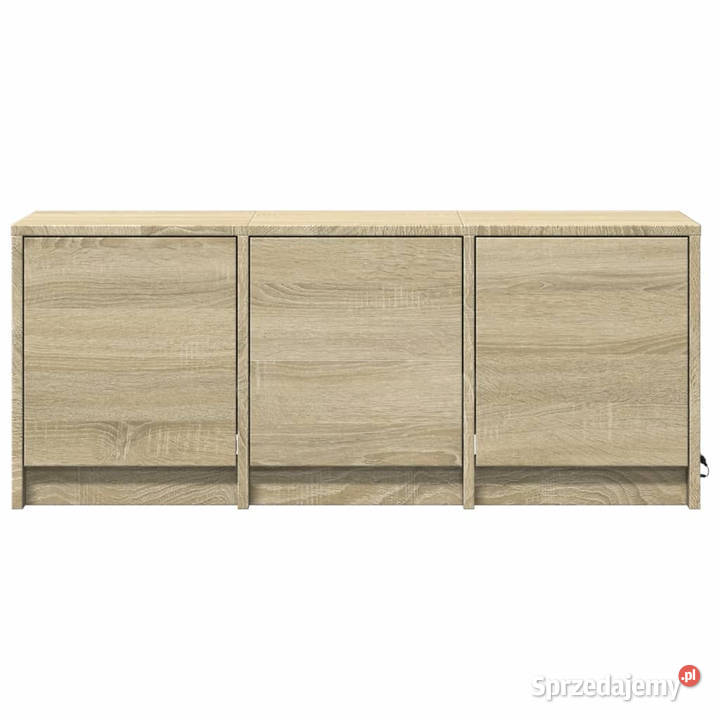 Szafka TV z LED dąb sonoma 97x34x40 WM852238 mazowieckie Warszawa sprzedam