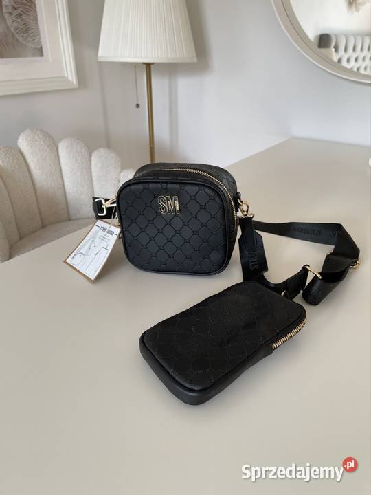 Steve Madden Czarna torebka crossbody Z Ząbki