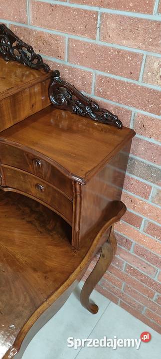 Piękne biurko sekretarzyk Ludwik Filip antyk Meble Łagów sprzedam