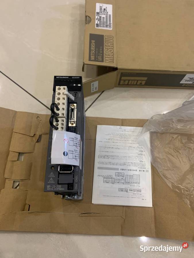 Mitsubishi MR J3 20B Servo Driver Falownik Nowy