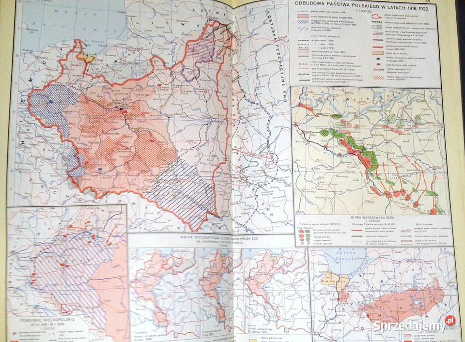 Atlas historyczny Polski W Czapliński T twarda Chełm