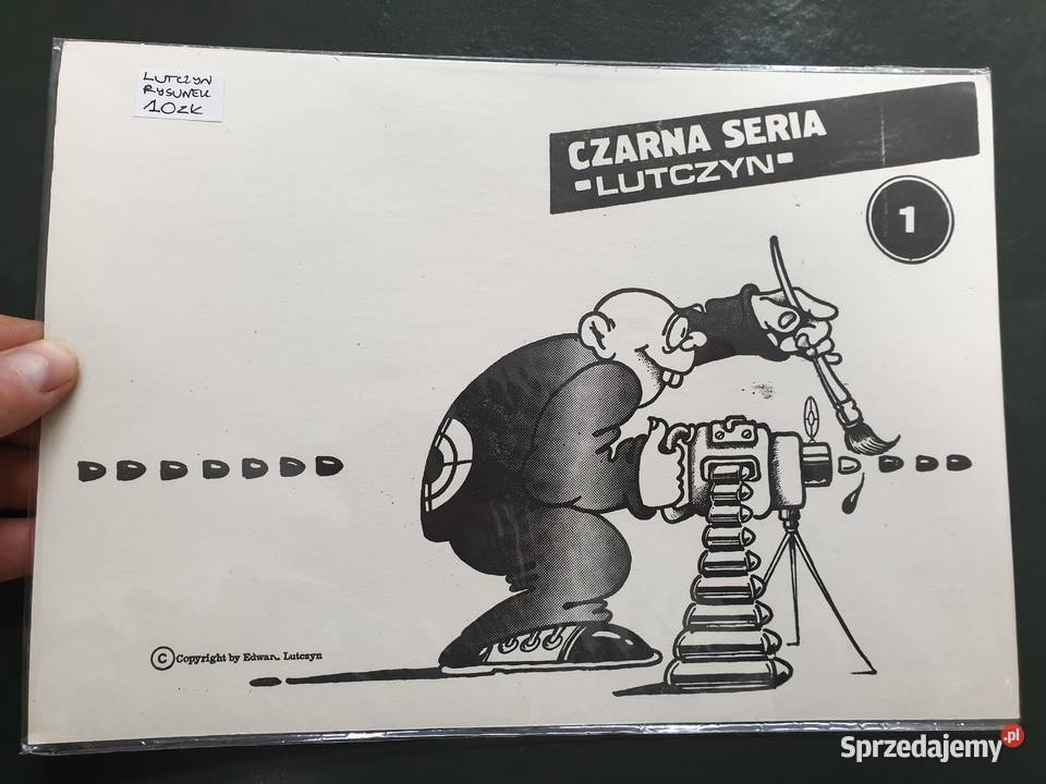 Czarna Seria Edward Lutczyn wydruk A4 humor i satyra
