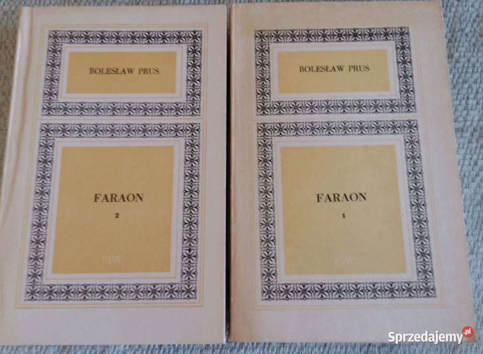 Bolesław PrusLalkaFaraonZ legend dawnego Egiptu Proza i poezja Kultura i Rozrywka Łódź