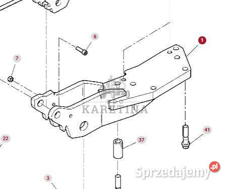 Fendt Vario 1038 1042 1046 1050 GEN 3 Wsporniki Jastrzębniki sprzedam