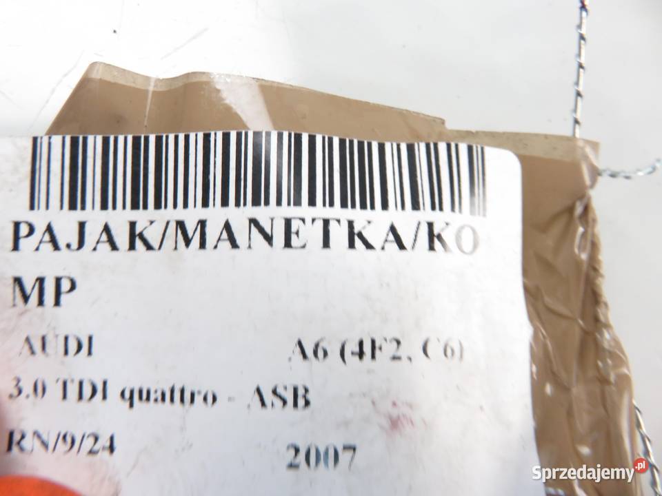 PRZEŁĄCZNIK ZESPOLONY AUDI A6 C6 4F0910549 sprzedam