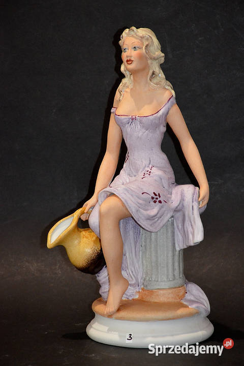 Porcelana Roceram figurka LUCY z dzbanem mat 31 Środa Wielkopolska