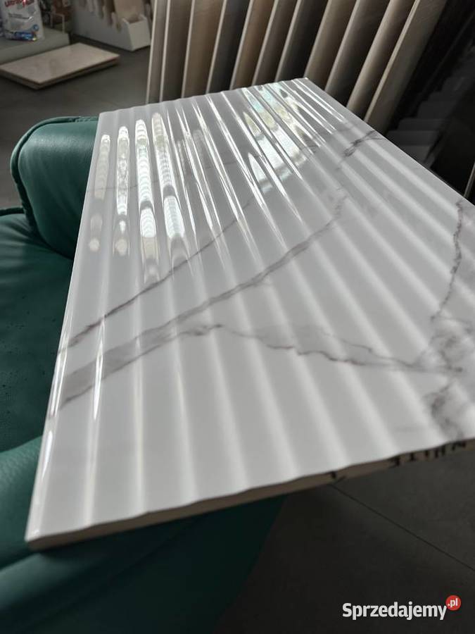 Płytka Tubądzin Vicenza White Struktura 298x598 Wykończenie Opoczno