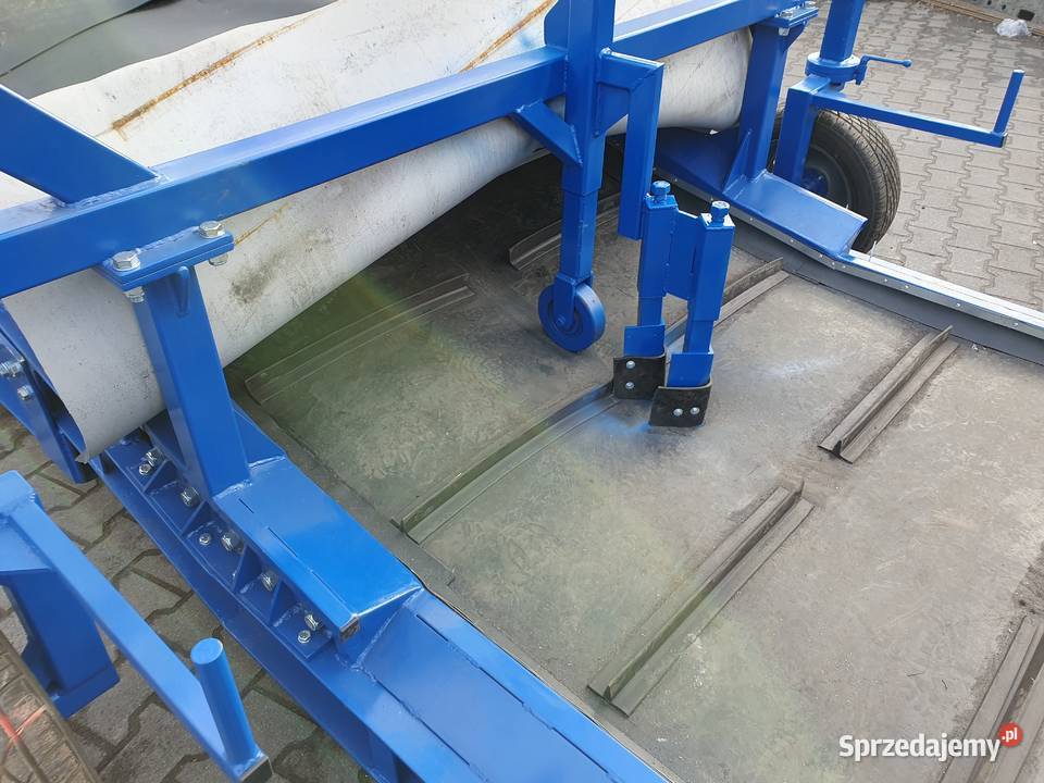 Przenośnik taśmowy Taśmociąg rozładunek wagonów