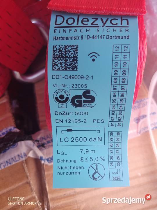 Pasy transportowe Suwałki sprzedam