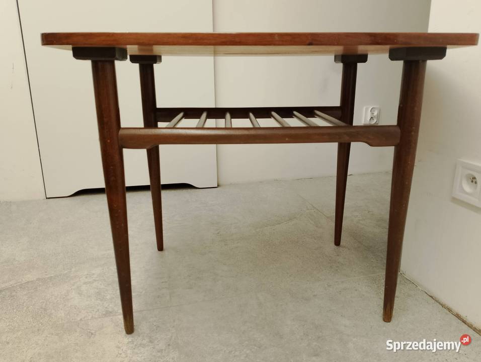 Stolik kawowy z drabinką PRL Kędziorek Kraków