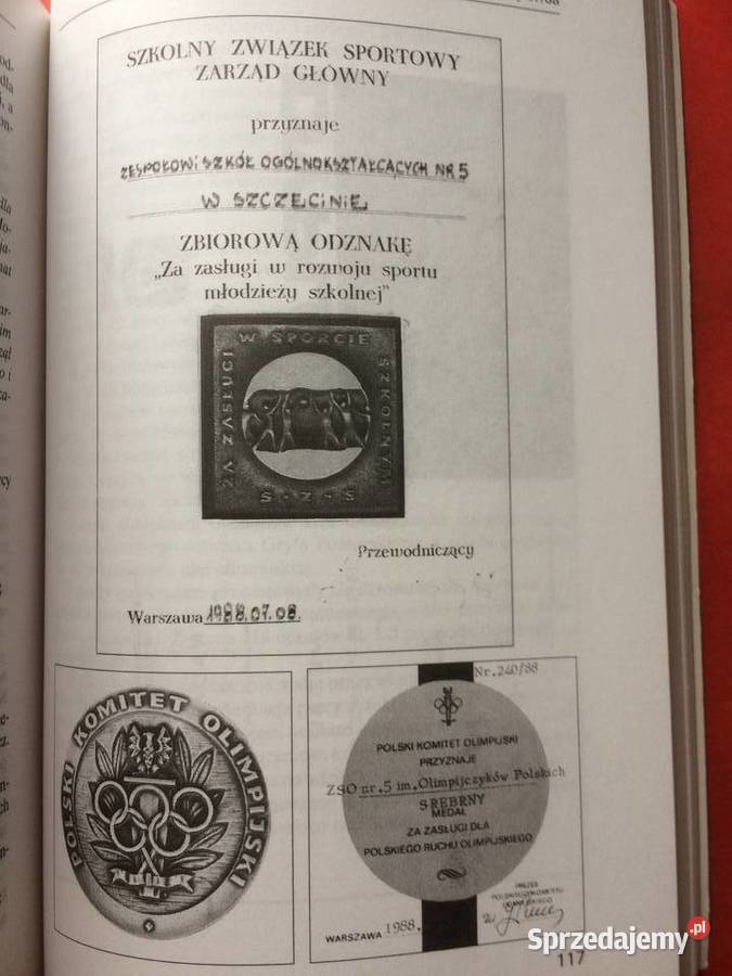 883 25 lecie VIII Liceum Ogólnokształcącego zachodniopomorskie Szczecin